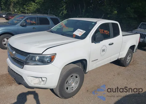 2019 Chevrolet Colorado Wt из США, поврежденный, VIN 1GCHSBEA4K1172524